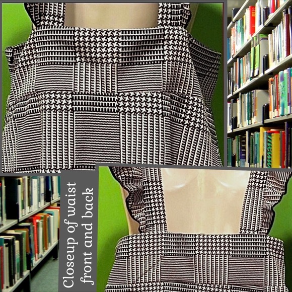 NWT JRS XL PREPPY DARK ACADEMIA PLAID MINI SKIRT W RUFFLE DETAIL STRAPS STRETCHY - Picture 7 of 14
